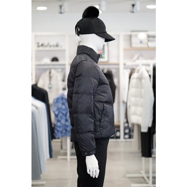 [여주점] 골프웨어 여성 골프 로고 패턴 JQD 구스 다운 점퍼 WOA51