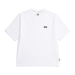 [여주점] N252UTS071 리젠 써클 그래픽 세미오버핏 반팔 티셔츠 WHITE