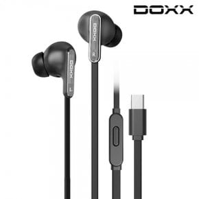 이어폰 DOXX 블랙 C타입 전용 유선 AKG DX-CE100