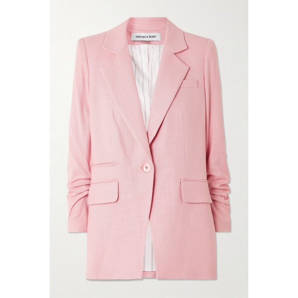 베로니카비어드 바티스타 디키 캔버스 블레이저 핑크 46376663163017899