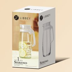 세레뇨 피쳐물병 1200ml 화이트 식탁물병 냉장고물병 TM