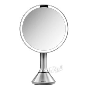 심플휴먼 LED 터치 센서 화장대 8인치 거울 SIMPLEHUMAN 8” ROUND SENSOR MIRROR WITH 5X AND 1