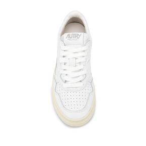 [해외배송] 24 S/S 오트리 MEDIALIST 로우 레더 스니커즈 AULWLL15WHT/WHT B0711076571