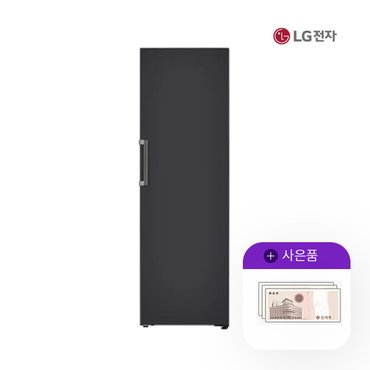 LG 냉장고 오브제 컨버터블 384L 메탈 블랙 엘지 X321MB3S 5년 41100