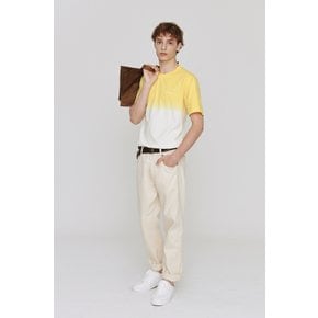 TULINO - Tie & dye teeshirt_YELLOW_LPTA0TS94U (남여공용)