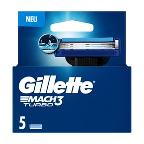 질레트 Gillette 면도날 Mach3 터보 5개입