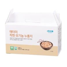 애터미 착한 유기농 누룽지 50g x 12개