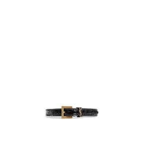 24FW 생로랑 팔찌 799607AAAOZ 1000 Black BLACK