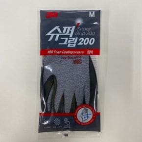 3M 슈퍼그립 200 코팅 다용도 사계절용 작업장갑 5개