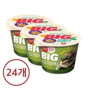 햇반 컵반 BIg 소고기미역국밥 311g x24개