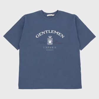 원더플레이스 GENTLEMEN T-SHIRTS [BLUE]