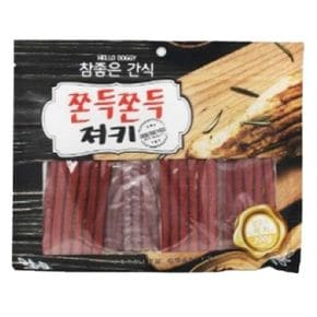 강아지 참좋은 쫀득 양고기 져키 300g 1P 육포 간식