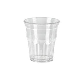 투명 나팔컵 250mL 물 음료 식당 PC컵