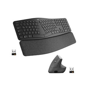 독일 로지텍 블루투스 무선 마우스 Logitech Ergonomic Wireless Keyboard and Mouse Combo ERGO