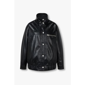 [파주점] 신세틱 레더 릴렉스핏 블루종 자켓 7125475503