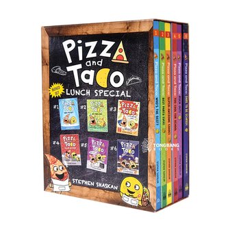 동방도서 (영어원서) Pizza and Taco Lunch Special: 6-Book Boxed Set