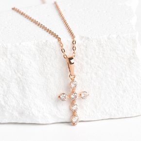 14K 크로스원 펜던트