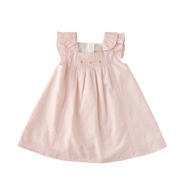 [여주점] [오프라벨 여주점] 밍크뮤 (PK) 샤를뮤스모킹린넨드레스 (35311-400-02)