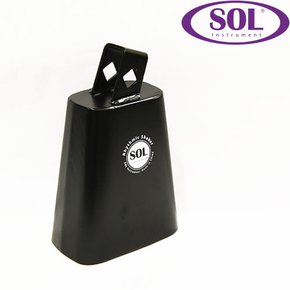SOL 검정 카우벨 5인치 CBK-05