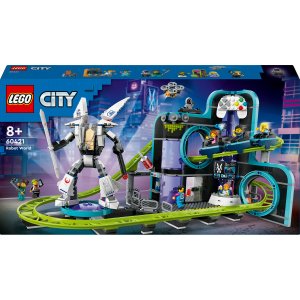 레고 60421 로봇 월드 롤러코스터 공원 [시티] 레고 공식