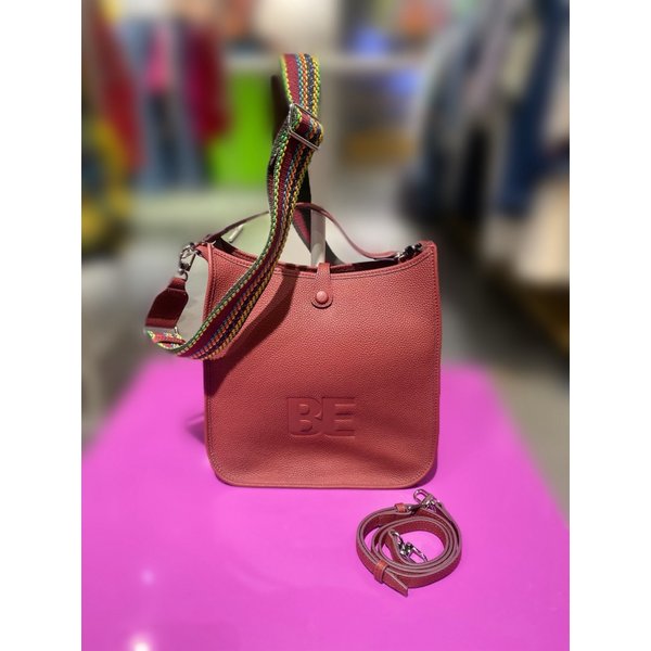 [여주점] 소가죽 자가드 끈 백 (BCBGA4541)