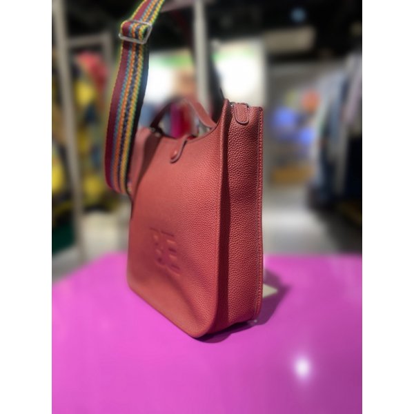 [여주점] 소가죽 자가드 끈 백 (BCBGA4541)