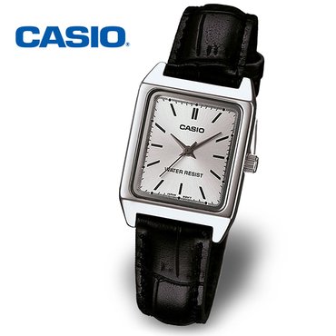 카시오 [정품] CASIO 카시오 여성 정장 가죽 수능시계 LTP-V007L-7E1DF