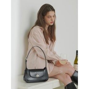 미뇽 호보 숄더백 Mignon Hobo Shoulder Bag - 블랙