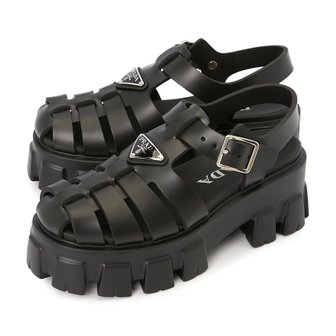 프라다(병행) [부산점] 프라다 모놀리스 여성 샌들 1X853M 3LKK F0002