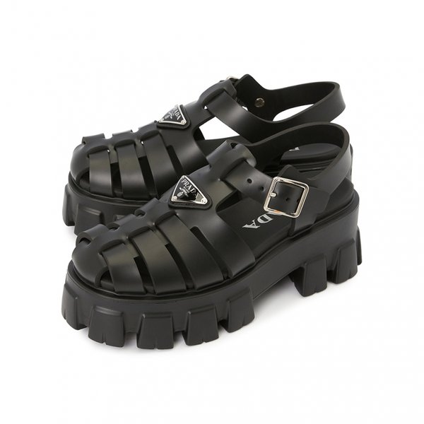 [부산점] 프라다 모놀리스 여성 샌들 1X853M 3LKK F0002