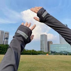 헐렁한 여름쿨토시 자외선차단 손등 팔토시 냉감 남성 여성 운전 등산 낚시 ODM-ARMSLV9