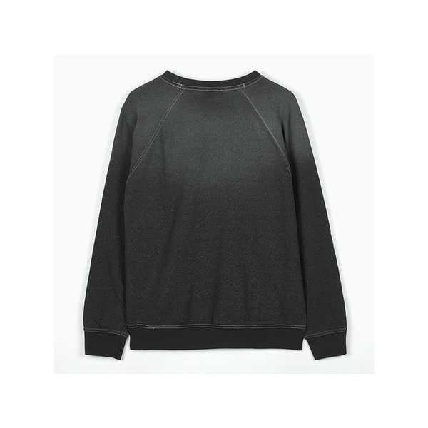 [와일드 동키] FW25 공용 바이슨스 맨투맨 FR BISONS FADED BLACK