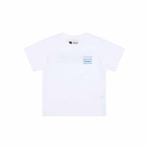 [공식](정상가 : 59,000원) 브리즈 라이트 컬러라마 반팔 티셔츠 키즈 WHITE