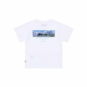 [공식](정상가 : 59,000원) 브리즈 라이트 컬러라마 반팔 티셔츠 키즈 WHITE
