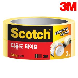 아이정 3M 다용도테이프 508 지관-76mm(24mmx20m) 2롤