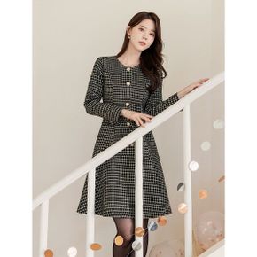 치버 세미 머메이드 트위드 원피스 빅사이즈 하객룩 연말룩 모임룩_P350948154