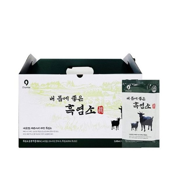 흑염소 진액 80ml 30포 엑기스 흑염소즙 맛집 염소즙 흑염소고기 (WEBBFAB)