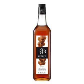  메가커피 1883 솔티드 카라멜시럽 1000ml