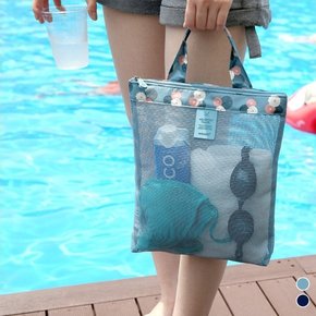 메쉬 토트 물놀이 비치백 FD-0364