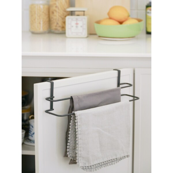 갈릴레오 더블 주방수건 행주걸이 라바블랙