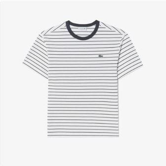 라코스테 [시흥점] 남성 핀 스트라이프 피케 티셔츠 TH855E-55G
