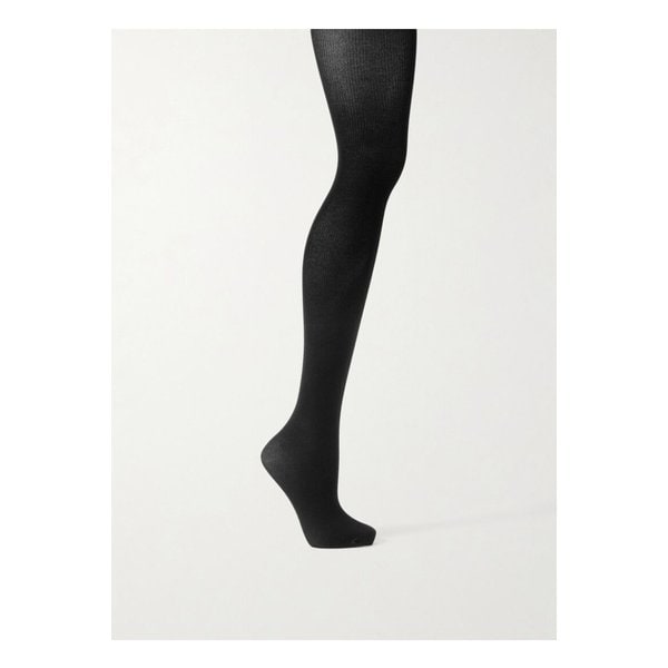 골지 니트 타이즈 블랙 1647597359126152