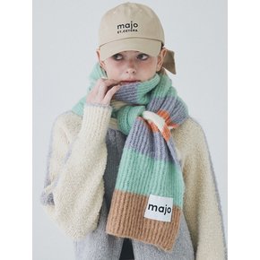 Color Stripe Muffler [Mint]