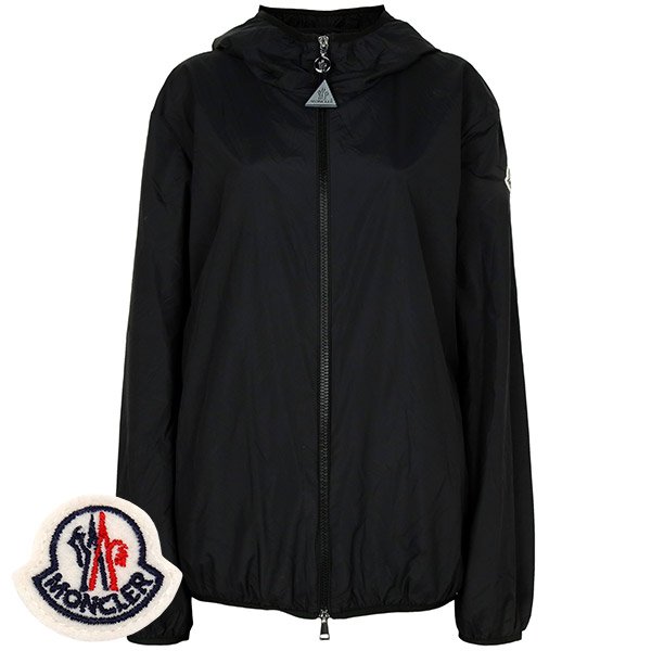 [부산점] 몽클레어 블랙 페지오 윈드브레이커 후드 집업 자켓 FEGEO 1A00135 597IC 999