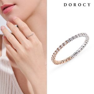 도로시 14k 모이사나이트 믹스 이터니티 반지_1.5mm(6~14호)