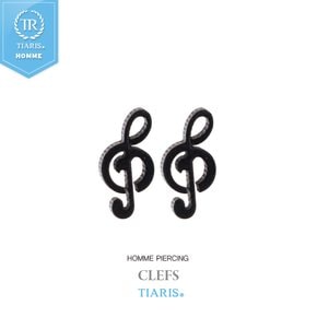 티아리스by옴므 남자 피어싱 높은음자리/clefs_P29