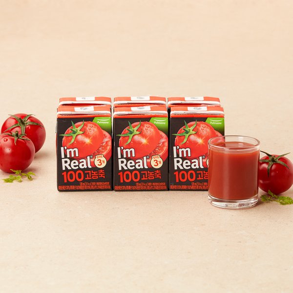 아임리얼100고농축토마토_120ml*6개입