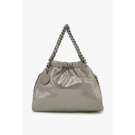스텔라맥카트니 FALABELLA 미니 드로스트링 크로스바디백 (스틸그레이) 2415320008000