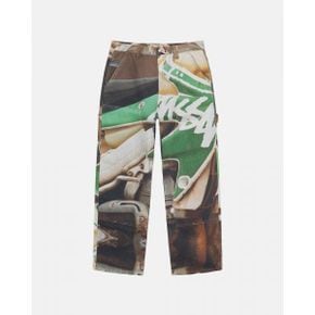 WORK PANT CANVAS BAJA PRINT - Multi 8373241