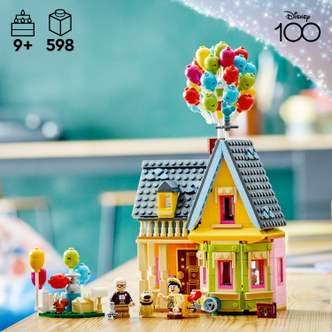 보드엠 레고 디즈니와 픽사 `업` 하우스 43217 디즈니 100주년 기념 조립 장난감